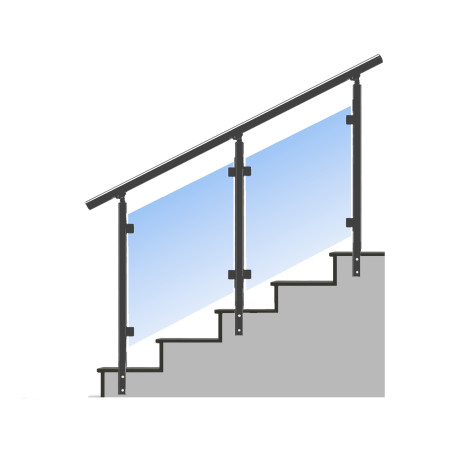 HK Zábradlí na schody E3BSC-2 1000x1000 C